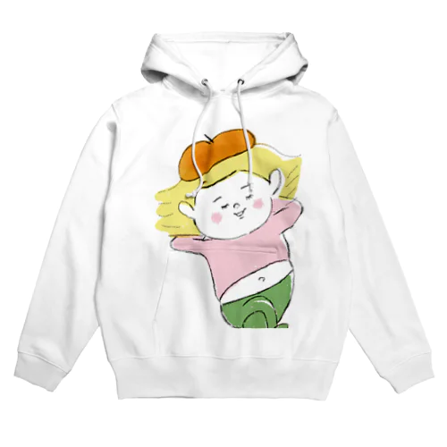 ベレー帽のいくちゃん Hoodie