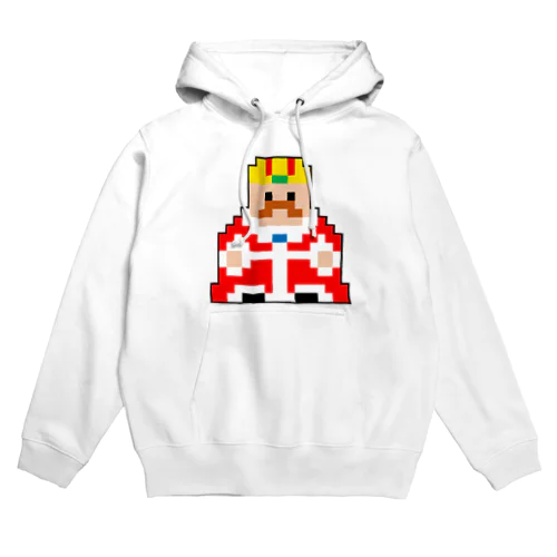 ドット王さま（セリフ無し） Hoodie