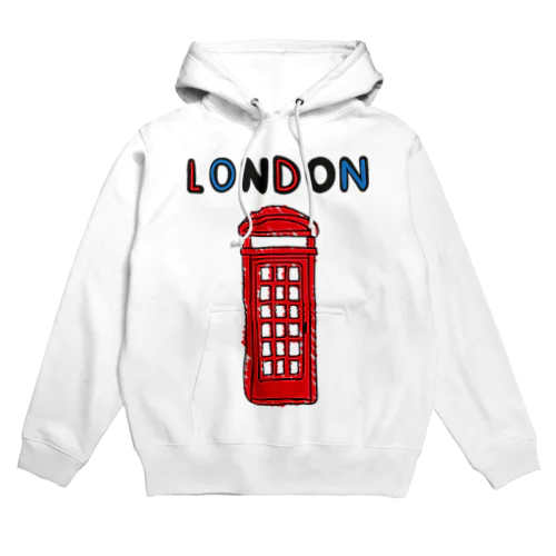 ロンドン電話ボックス パーカー