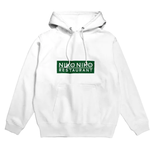 nikonikoロゴグリーン Hoodie