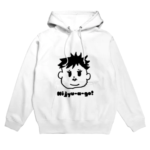 Nijyu-a -go!多毛girl Hoodie