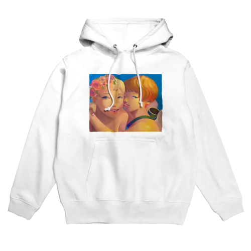 天界のselfie Hoodie