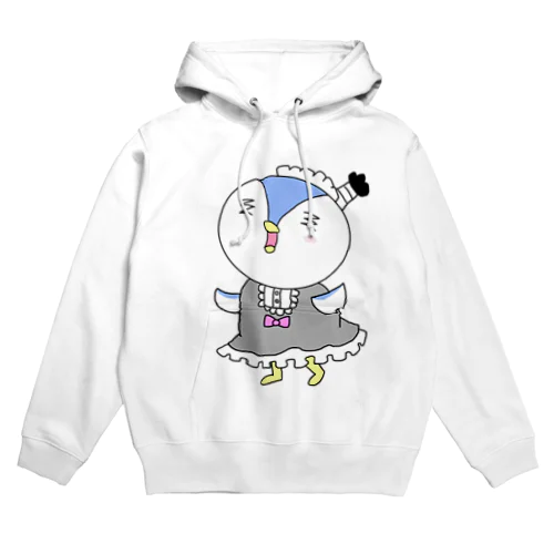 ペンギン侍のメイド姿 Hoodie