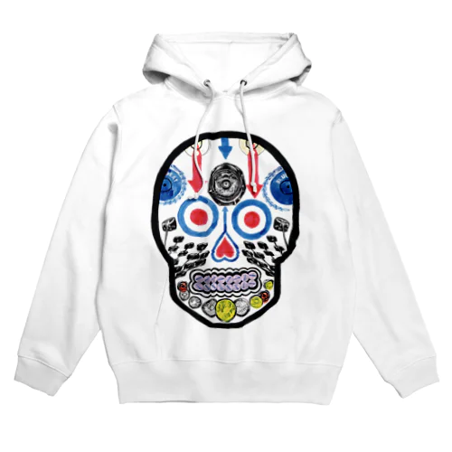 Mods calavera Hoodie