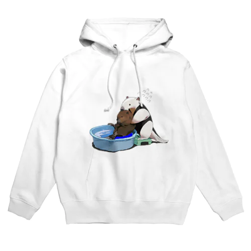 ちびーばーの入水コアリクイ Hoodie