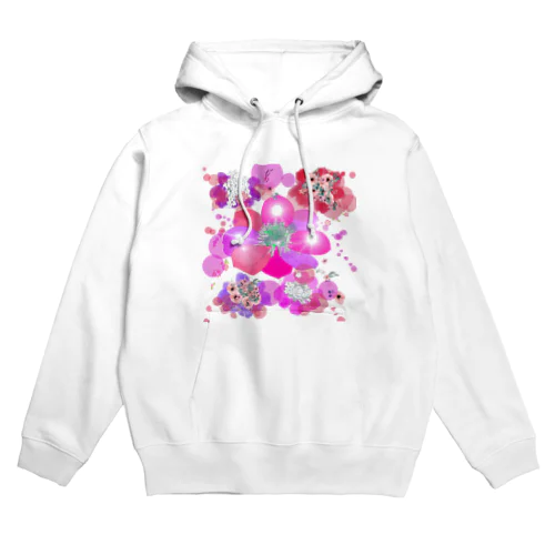 キラキラ花まつり Hoodie