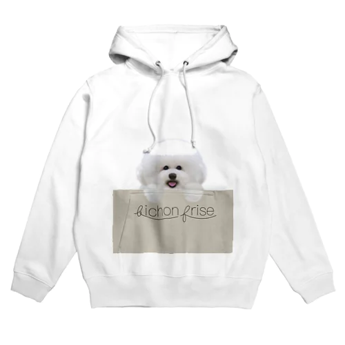 ビションフリーゼ　bichon frise  Hoodie