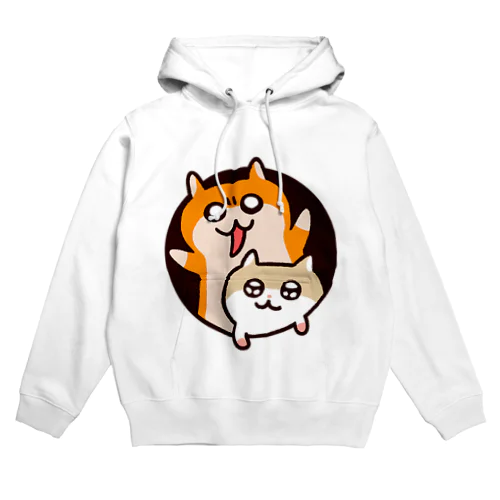 異空間から飛び出るハムたち Hoodie