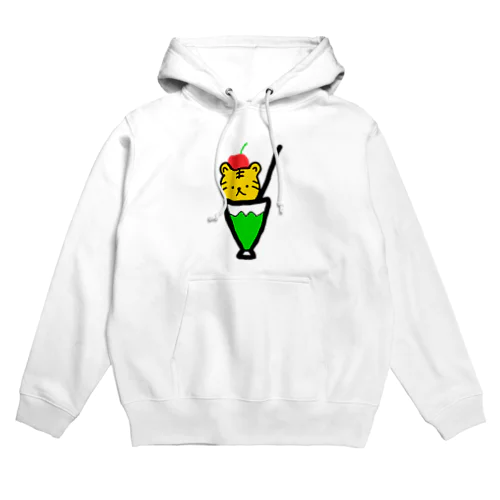 トラ君、クリームソーダになる！ Hoodie