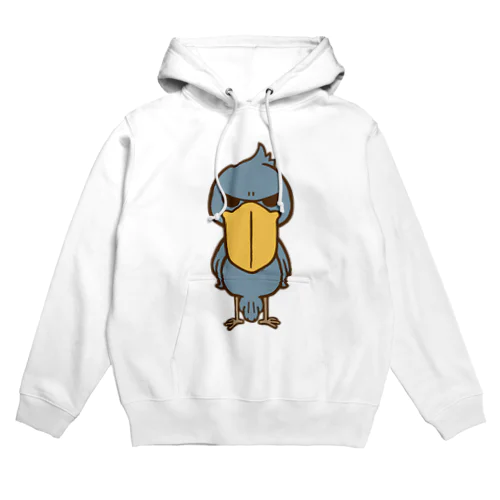 ハシビロコウガミテルダケ Hoodie