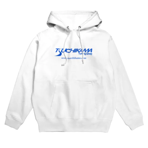 ツチカマロゴ　ブルー Hoodie