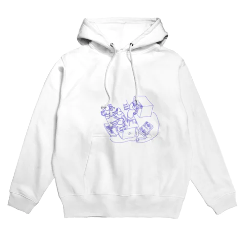 あの夏の日の作業場 Hoodie