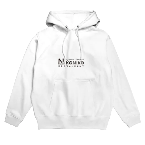 nikonikoロゴ（ブラック） Hoodie