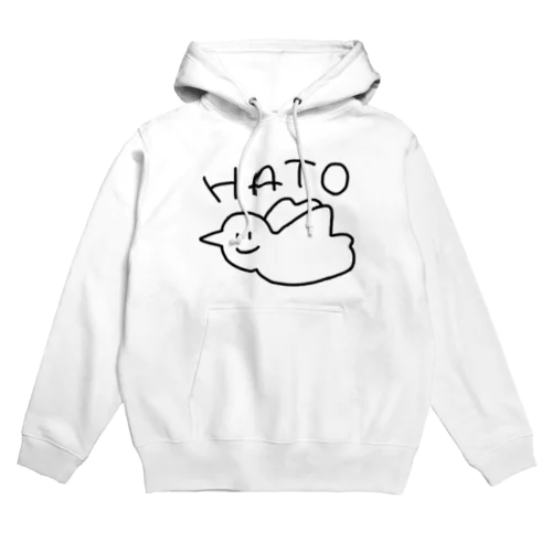 どうみてもHATO パーカー