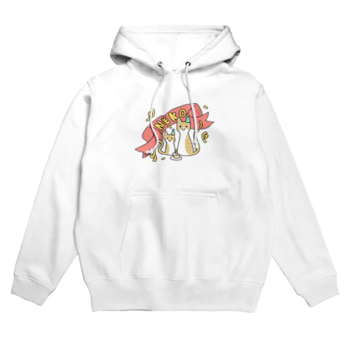 お祝いの日の猫 Hoodie