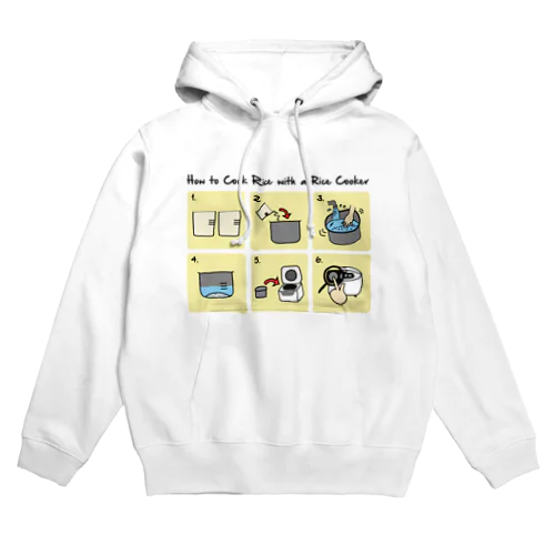 おこめくえよ Hoodie