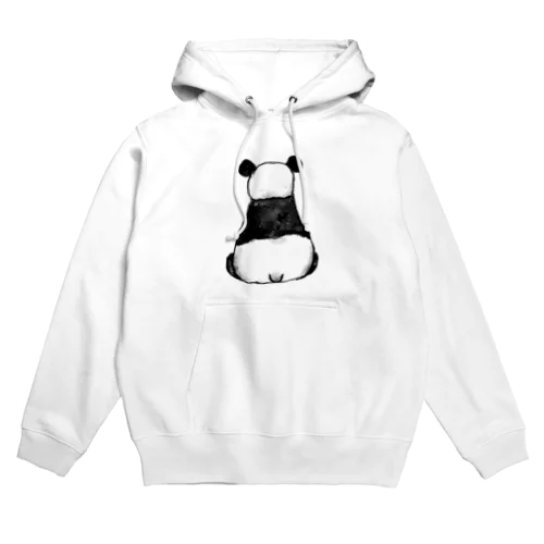 うしろむきパンダ Hoodie