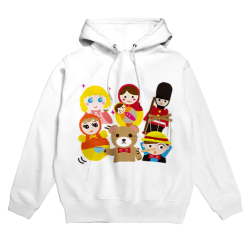 世界の人形ALL－hina doll and dolls of the world－お雛はんと世界の人形たち－ Hoodie