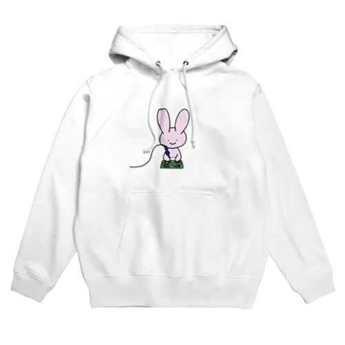 物騒うさぎ【はんだこて】 Hoodie