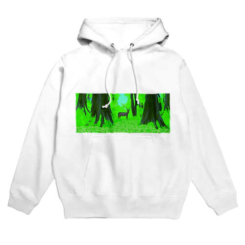 エゾシカ原始林 Hoodie