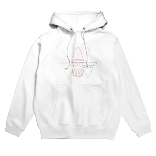 王様ハリネズミ Hoodie