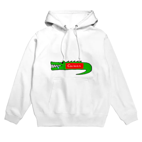 Caimanロゴボディ Hoodie