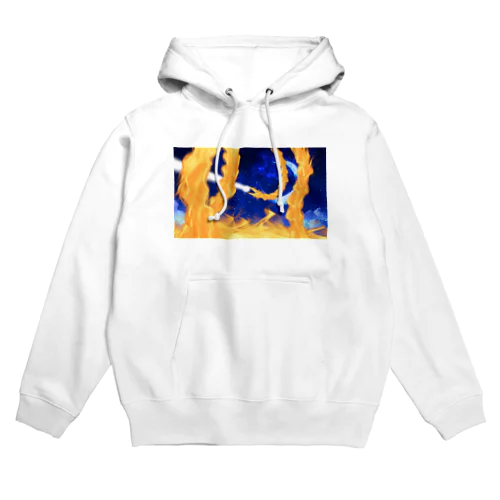 炎龍、寝の怒り Hoodie