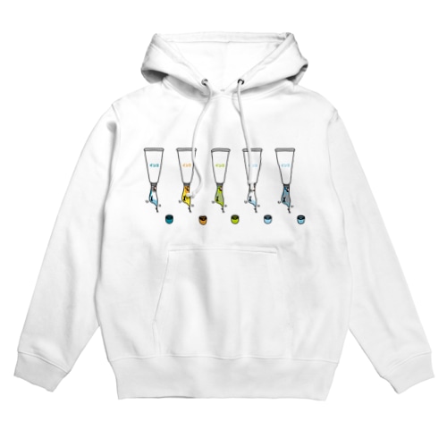 チューブタイプのインコ Hoodie