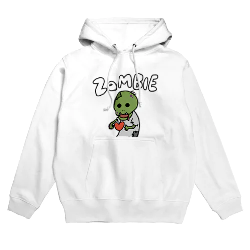 ハートゾンビくん Hoodie