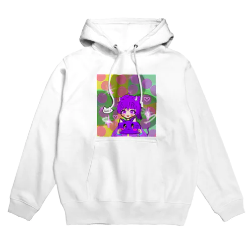 紫猫 Hoodie