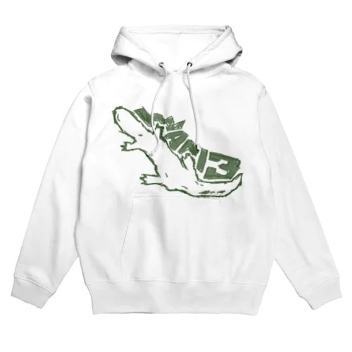 ワニ3 Hoodie