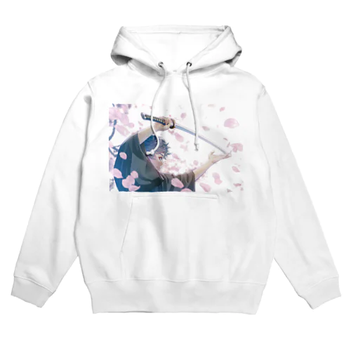 刀と桜 Hoodie