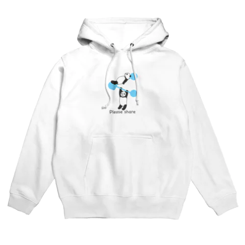 シェアお願いします Hoodie