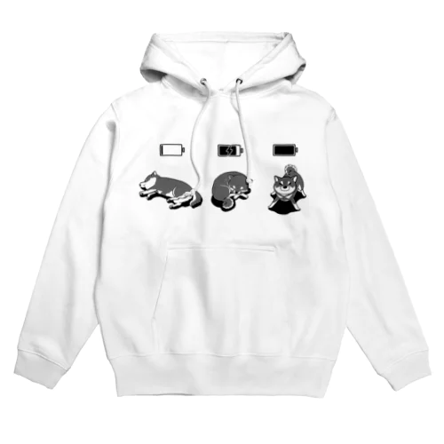 充電完了までの柴犬　壱 Hoodie