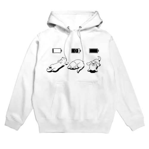 充電完了までのミニチュアダックスフンド　弐 Hoodie