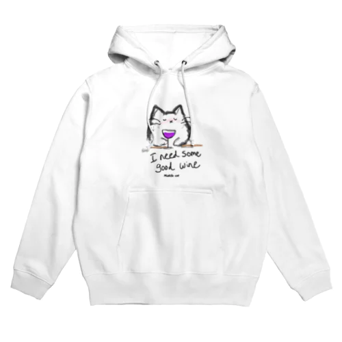 Midlife Cat_WINE 🍷  Hoodie