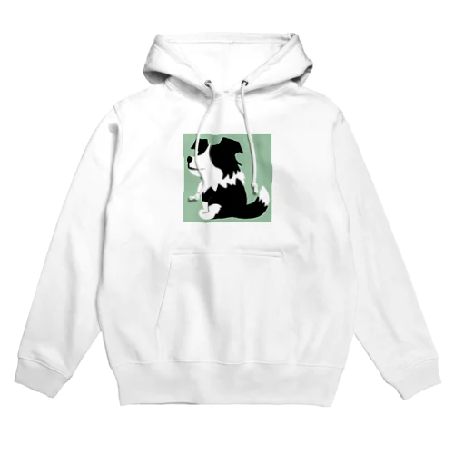 ボーダーコリー　お散歩待機中　ルンルンバーション Hoodie