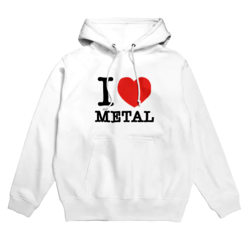 I LOVE METAL Hoodie