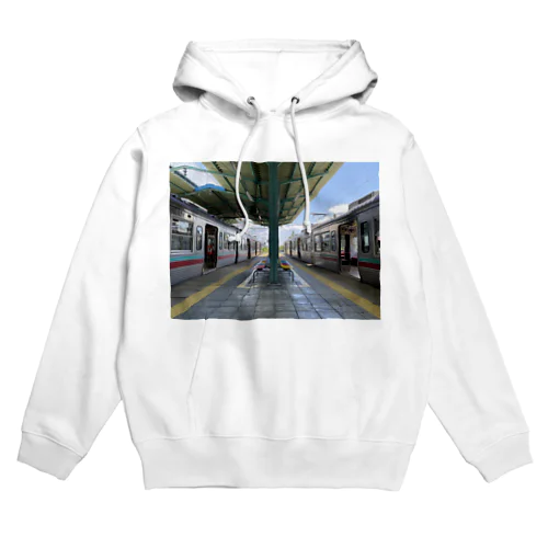 上毛電気鉄道 中央前橋駅グッズ Hoodie