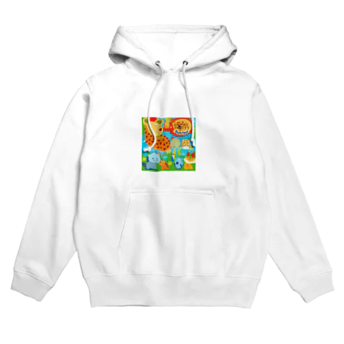 アニマルパーティー Hoodie