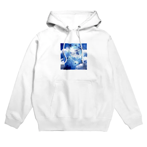 宇宙アート･水の惑星 Hoodie