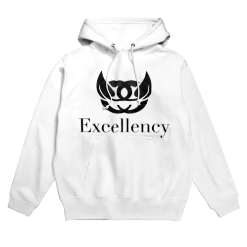 Excellency黒ロゴシリーズ Hoodie