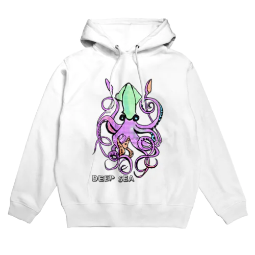 ダイオウイカ【深海魚シリーズ】DEEPSEA Hoodie