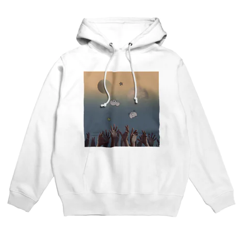 みんなと沢山のおてて Hoodie