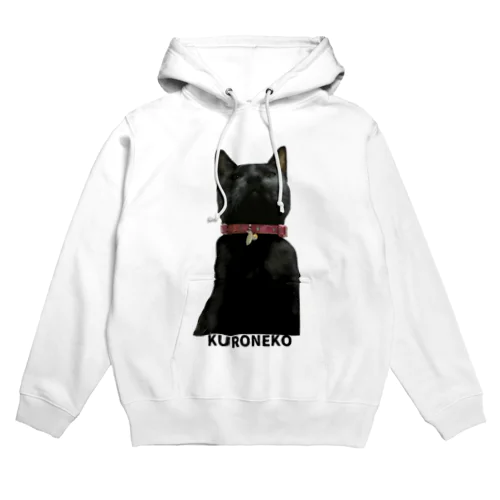 下僕を見下す黒猫 Hoodie