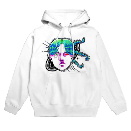 宇宙みつあみ Hoodie