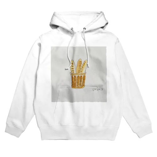 バゲットとかご Hoodie