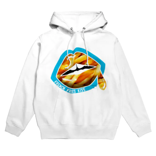 FRENCH FRIES KISS - BLUE Hoodie