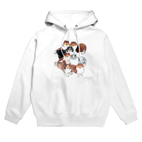 シェルティうらおもて大集合！ Hoodie