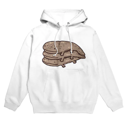 オオサンショウウオ三段重ね Hoodie